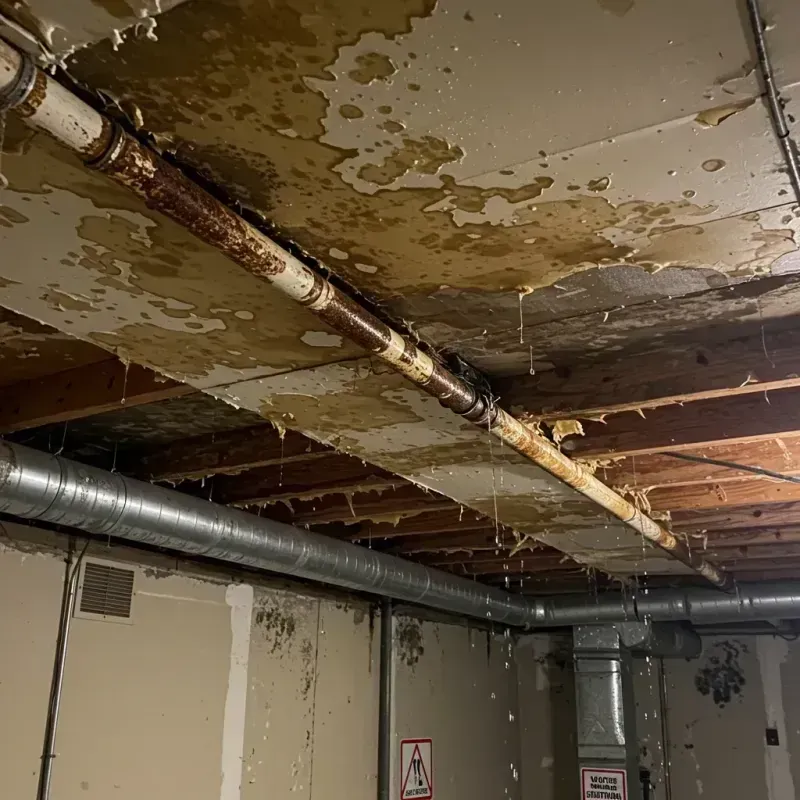 Ceiling Water Damage Repair in Wolfeboro, NH